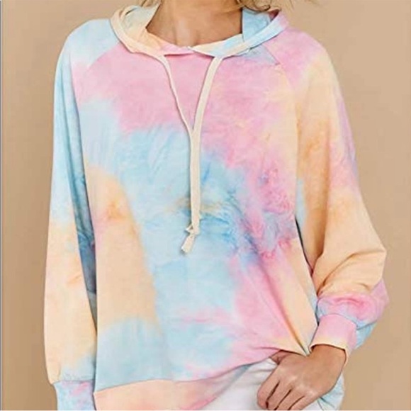 NWOT Tie Dye Hoodie & Joggers 2 Piece Set Size Small - Picture 4 of 9